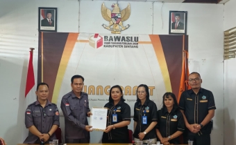 Keluarga Besar Bawaslu Kabupaten Sintang Sampaikan Apresiasi kepada Mahasiswa PPKn STKIP Persada Khatulistiwa