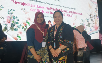 Bawaslu Kabupaten Sintang Hadiri Konsolidasi Perempuan Pengawas Pemilu dan Masyarakat Sipil
