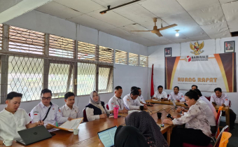 Bawaslu Sintang Gelar Rapat Rutin Bahas Rencana Kerja Kelembagaan