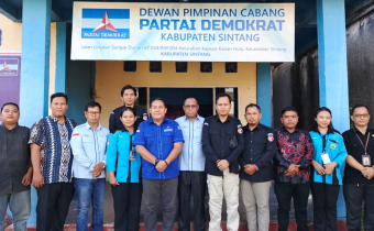 Bawaslu Sintang dan Partai Demokrat Perkuat Sinergi Jaga Integritas Demokrasi