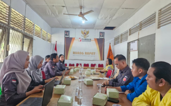 Jelang Pendidikan Pengawas Partisipatif, Bawaslu Sintang Matangkan Persiapan Kegiatan