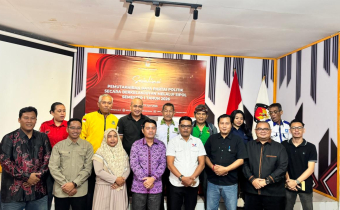 Pemutakhiran Data Parpol Berkelanjutan, Bawaslu Sintang Hadir dalam Sosialisasi KPU