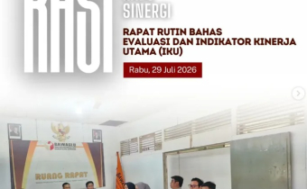 Rabu Sinergi Jadi Momentum Evaluasi dan Penguatan Kinerja Bawaslu Kabupaten Sintang