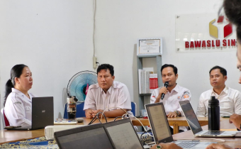 Dari Pre-Test hingga Post-Test, Bawaslu Sintang Perkuat Pemahaman Mekanisme Penerimaan Laporan