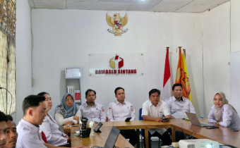 Evaluasi Hari Ini, Perencanaan untuk Esok yang Lebih Baik: Bawaslu Sintang Perkuat Sinergi dan Efektivitas Pengawasan